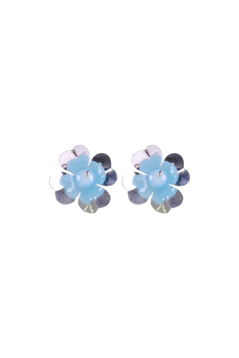 Silver Flower Earring