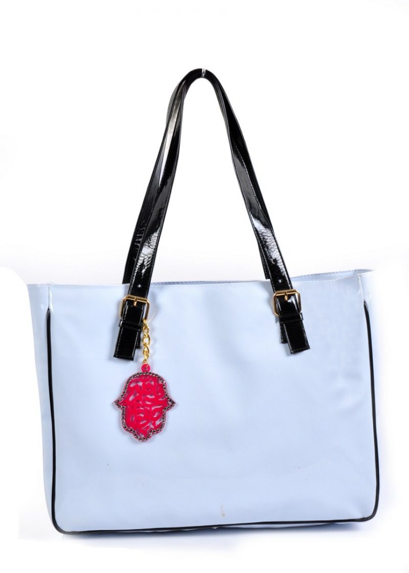 White Patent Handbag - NANA'S BAGS