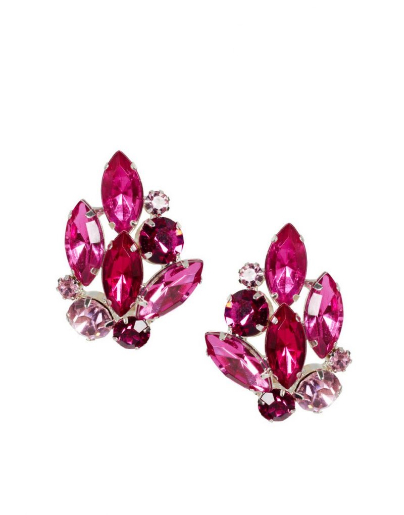 Pink Bouquet Earrings - BANGLES 'N' MORE